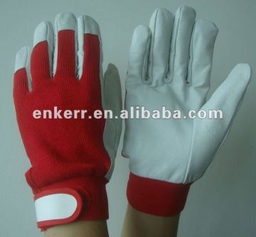 working glove ,pig grain leather work glove