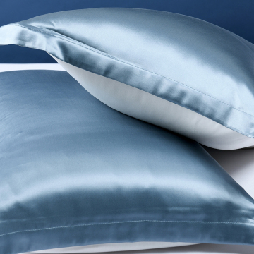 zipper silk pillowcase