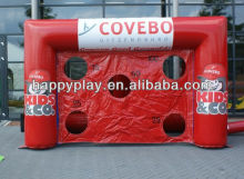 high quality inflatale soccer game football soccer goals