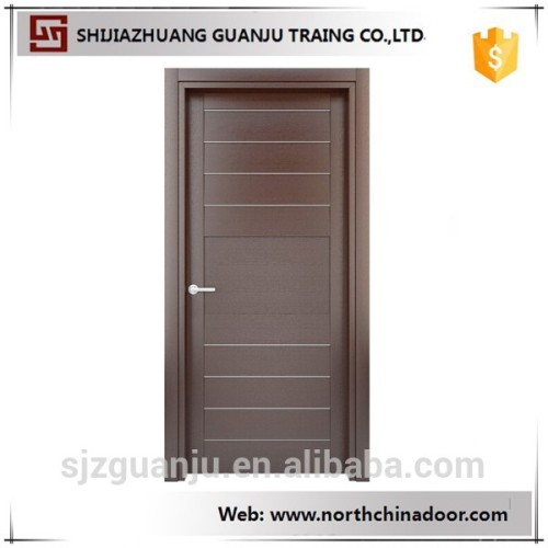 China Modern Design Luxury Rustic Interior Paint Colors Wood Doors MDF Door