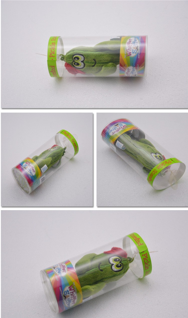 Hot sale beautiful gift food toys plastic round tube packaging with lid