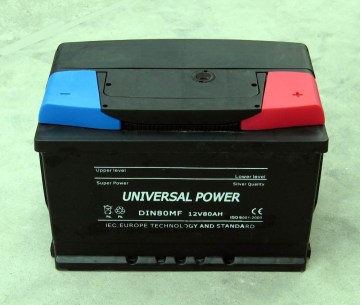 DIN80 car battery/ korean car battery/used car battery/car battery price