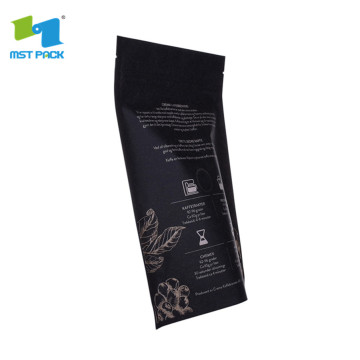 digital printed biodegradable plastic stand-up pouches bag with zipper