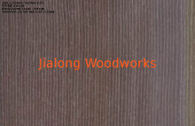 Brown Natural Oak Wood Veneer , Engineered Wood Veneer