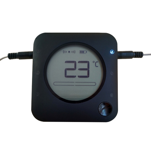 Slimme Bluetooth Barbecue / Vleesthermometers Draadloos met gratis APP-gestuurd en 6 opgewaardeerde sondes voor het buiten koken van vlees