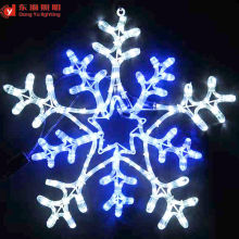 window decoration Christmas large snowflake lights