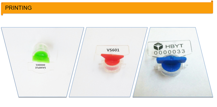 2019 Chinese suppliers wire seals for tankers meters YT-VS601