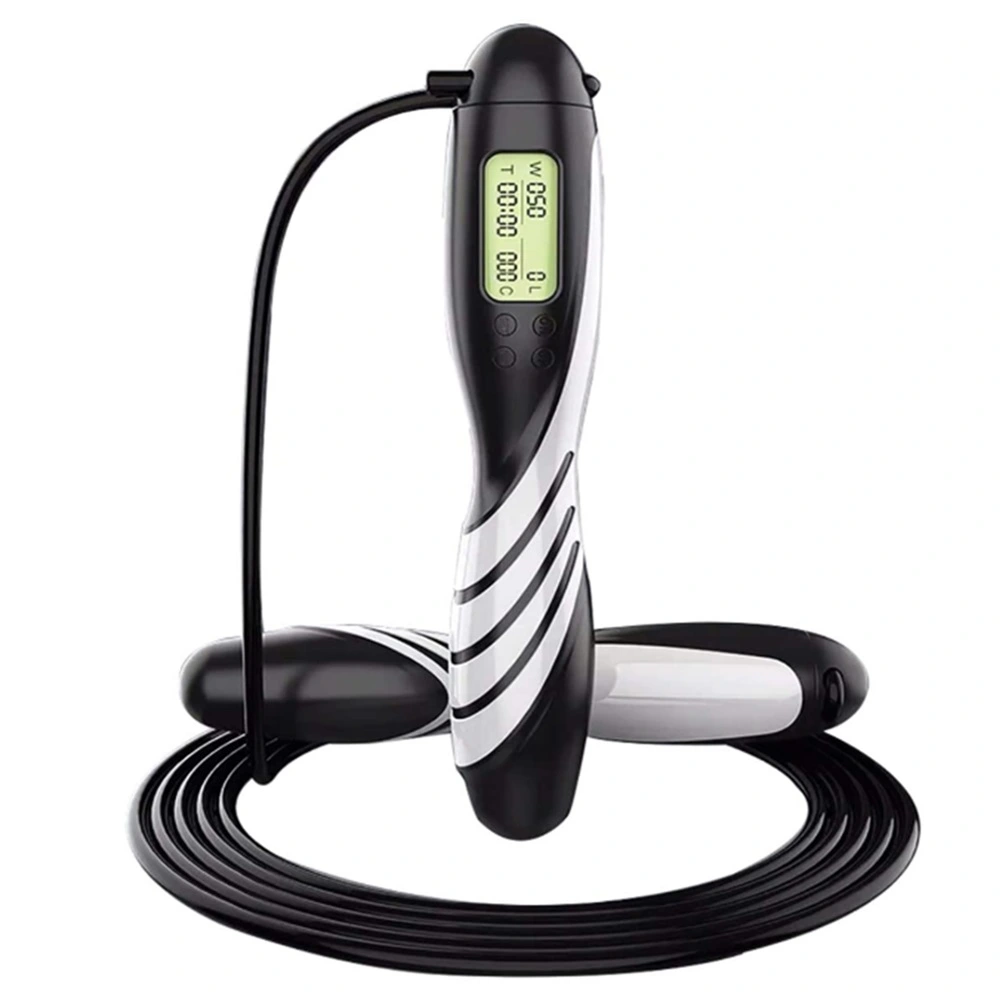 2021 Hot Adult Bearing Rubber PP Battle Weighted Cordless Speed Jump Skipping Rope