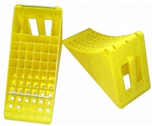 Rubber Wheel Stops Chocks for 45 to 60 Ton Trucks