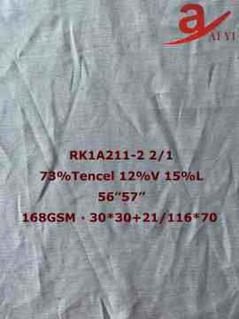 Lyocell Viscose Linen Speckled Slub Twill