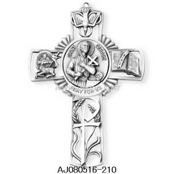 925 sterling silver cross pendant