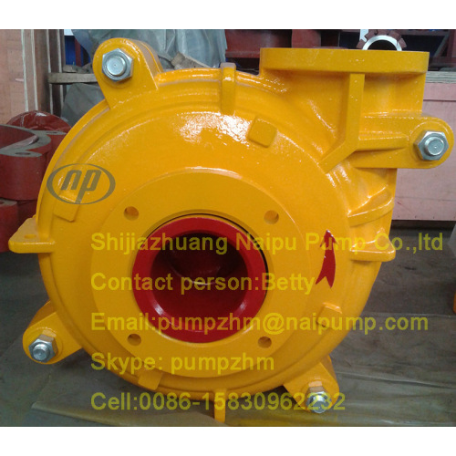 8/6E-AHZJ horizontal slurry pumps for mineral processing