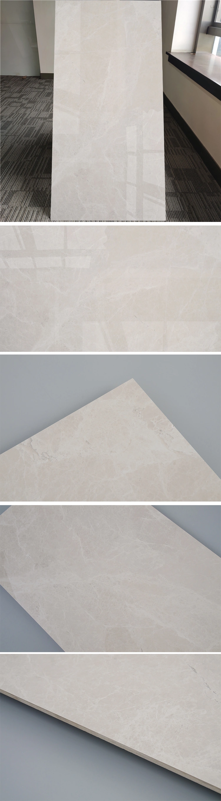 Yemen Light Color Floor Double Glazed Standard Size Vitrified Tile