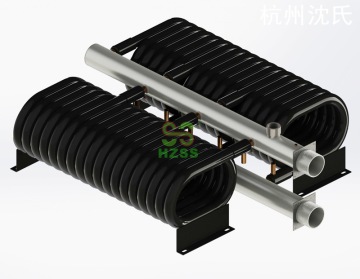 25HP Water loop water-cooled packaged air condition coaxial heat exchanger