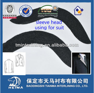 sleeve head roll fabric for suit & uniform