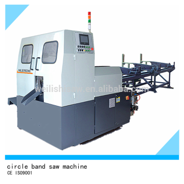 CNC Hydraulic metal tube circle sawing machine WLS70CNC