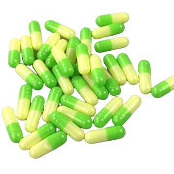 Mixed Green Empty Capsules Size 4 Empty Capsule