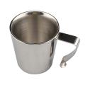 Stainless Steel Double Wall Coffee Cup With Plate