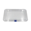 Benutzerdefinierte Logo transparent Uhr Membrane Storage Box