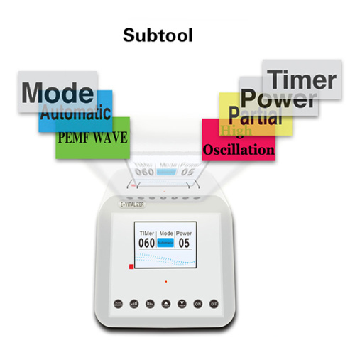 Dyfais Therapi Potensial Uchel E-Vitalizer Corfforol