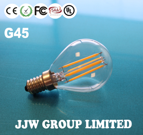 Professional g125 filament bulb dimmable led filament lamp filament led globe bulb