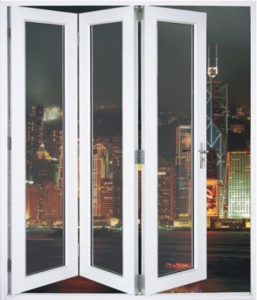 PVC Soundproof Folding Interior Door