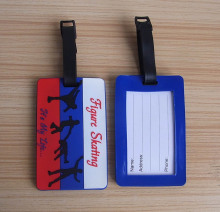 Travel Agent Promotion Gift Rubber Soft PVC Silicone Travelling Luggage Tags (from ASNY Jennifer)