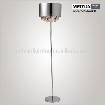 crystal chandelier floor lamp