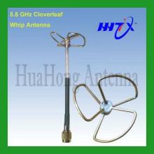 5.8 GHz Cloverleaf Whip Antenna / Skew Planar antennas