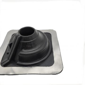 Lampeggiante regolabile per tetto in EPDM/silicone con clip in alluminio