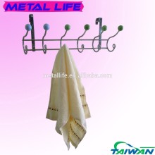 HA-206D Simple without tools cast iron wall hanging clothes hooks