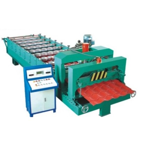 PPGI Glazed Tile Roll Forming Machine