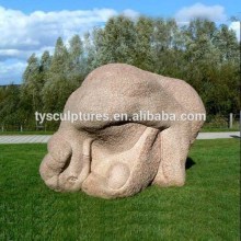 Garden granite modern abstract islamic art marble figure sculpture of mother and child statue