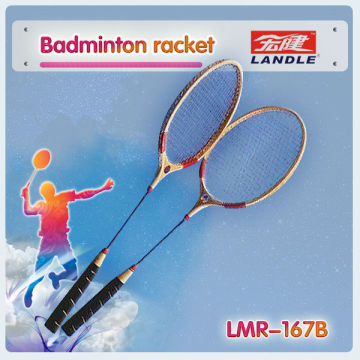 wooden badminton paddle bat sets