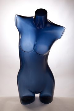 female torso plastic mannequin