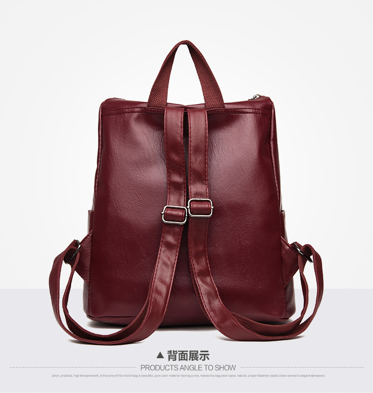 Women's Genuine Leather Backpack