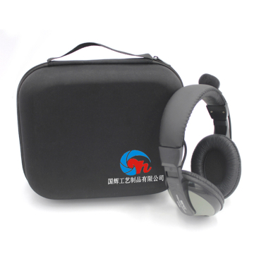 Wholesale Large Capacity EVA Headphone/Headset Case