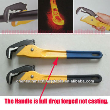 Quick Release Spud Pipe Wrench with drop forged