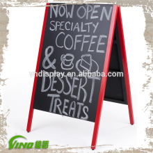 Frame Chalkboard , Wooden Chalkboard with Stand , Floor Stand Chalkboard