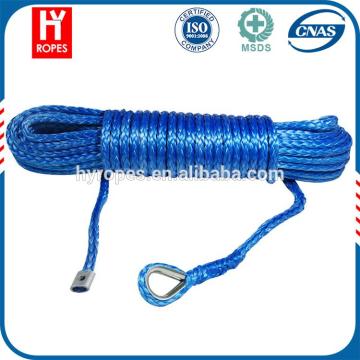 HYropes pe synthetic winch rope/ Winch Rope for Sale/ trailer winch rope