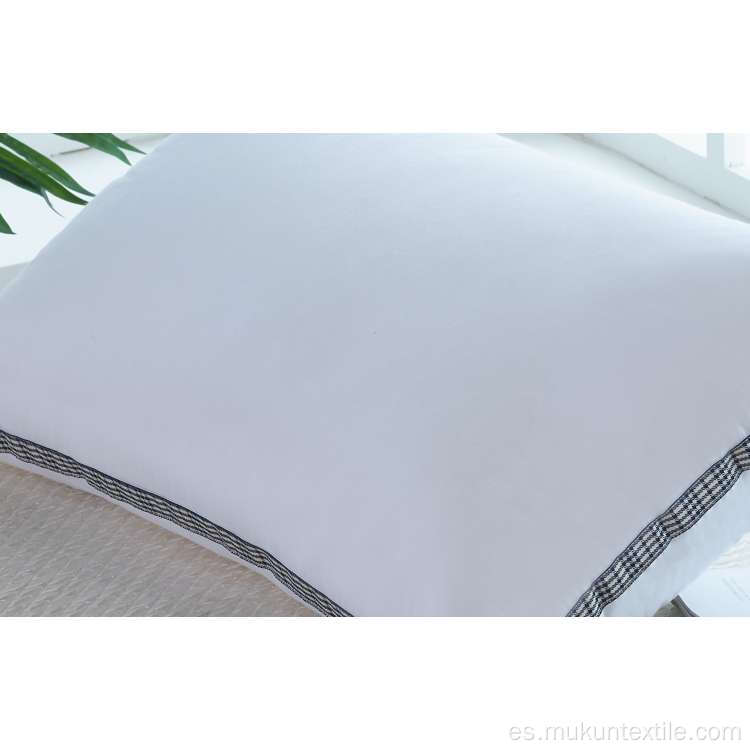 Calidad colorido suave algodón hilton almohada para dormir