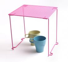 Punched Metal Storage Layer Shelf 1-tier