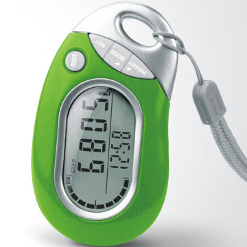 3D sensor pedometer/7 days memory pedometer/clock 3D accelerometer pedometer