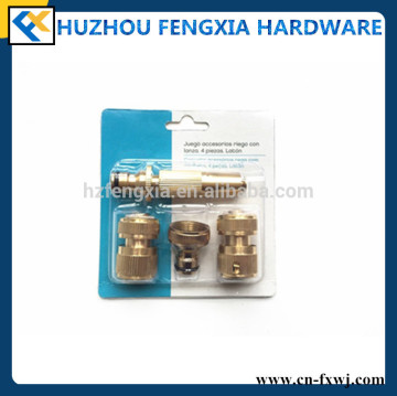 Brass Hose Pipe Connector Set Copper Connector Set Brass Connector Set Copper Flexible Hose Connector Made In China
