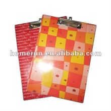 4c printed Clip board with transparent PVC wrapped FB1001