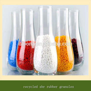 Multi functional cheap price recycled sbr rubber granules