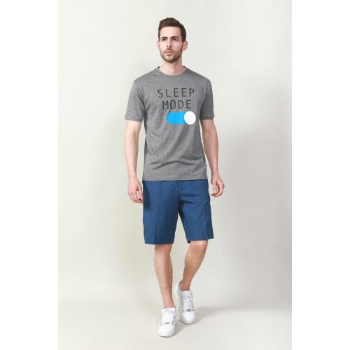 Shorts de carga de algodão de algodão masculino