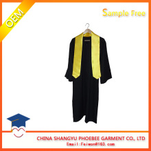 Wholesale Plain Graduation Stole glod