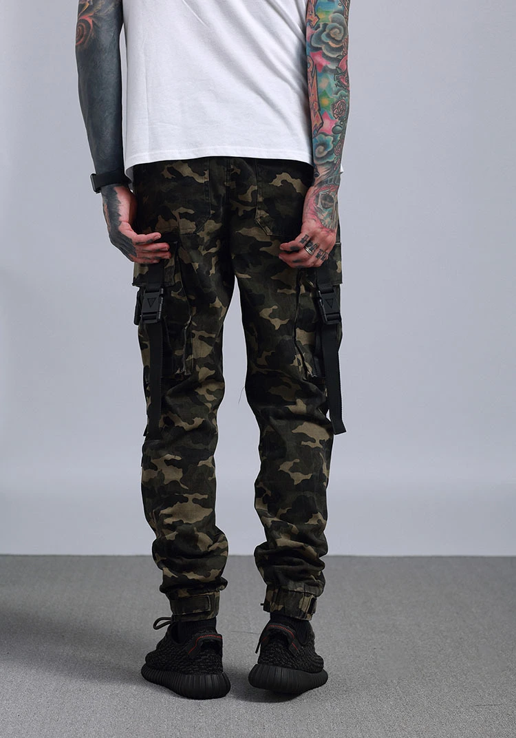 Wholesale Latest Style Camo Cargo Pants Khaki Pants for Men