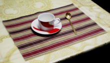pvc textile placemat